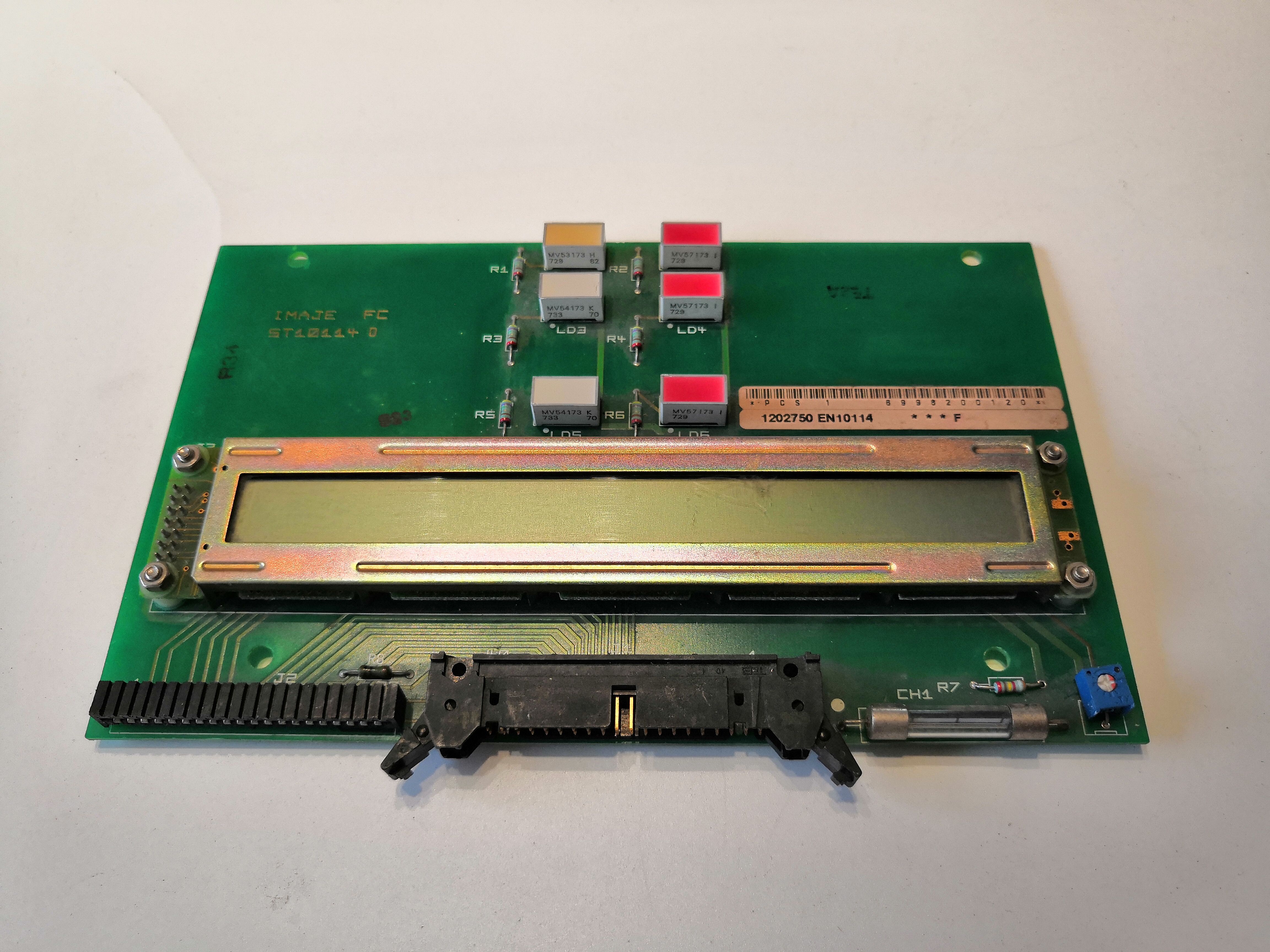 Imaje S4 front panel card ENM10114 Featured Image