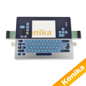 Hot selling CIJ inkjet keyboard for videojet 1000 series inkjet