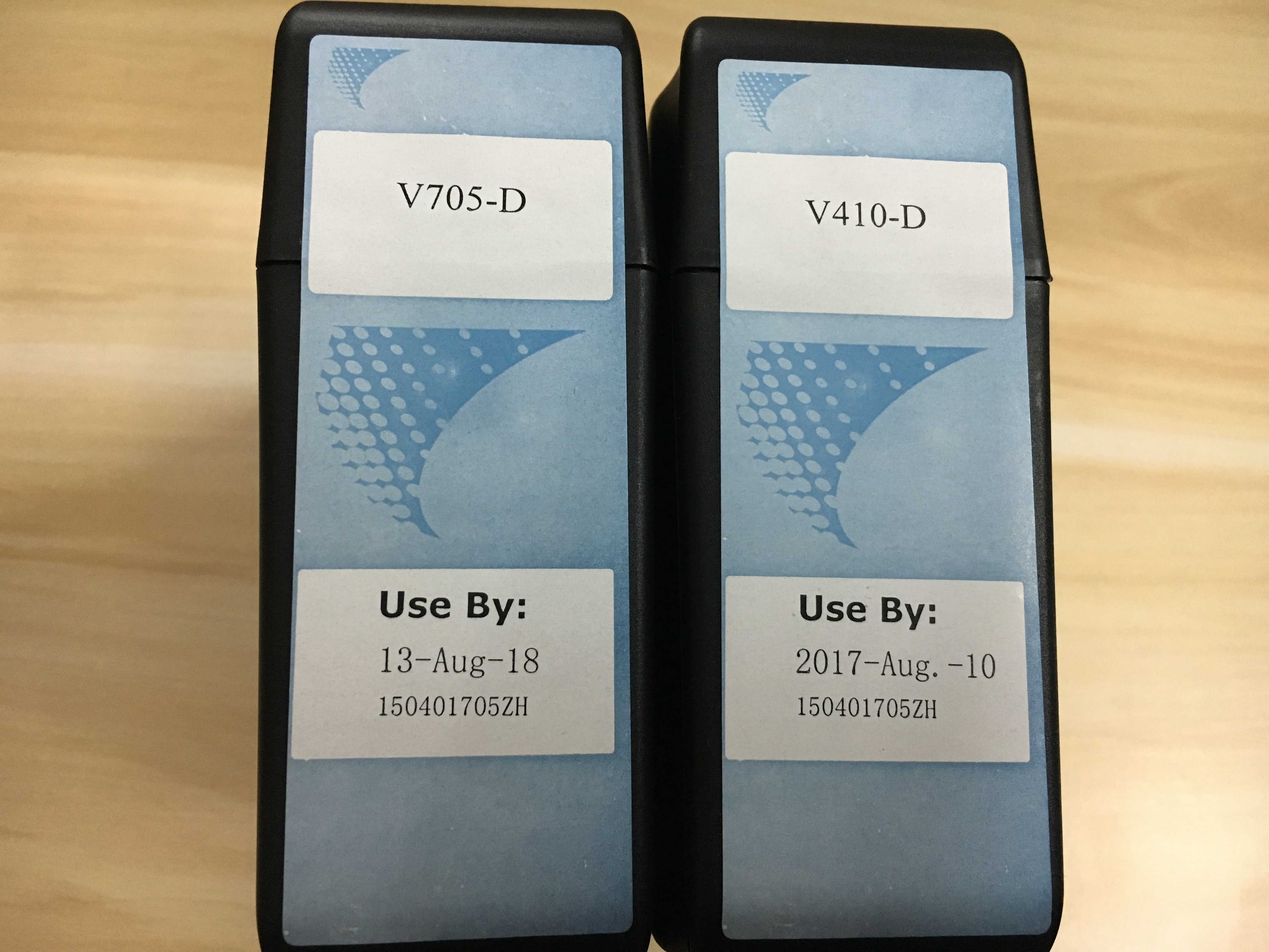 Replacement Videojet 1000 series Ink and Make up cartridge with chips 750 ml